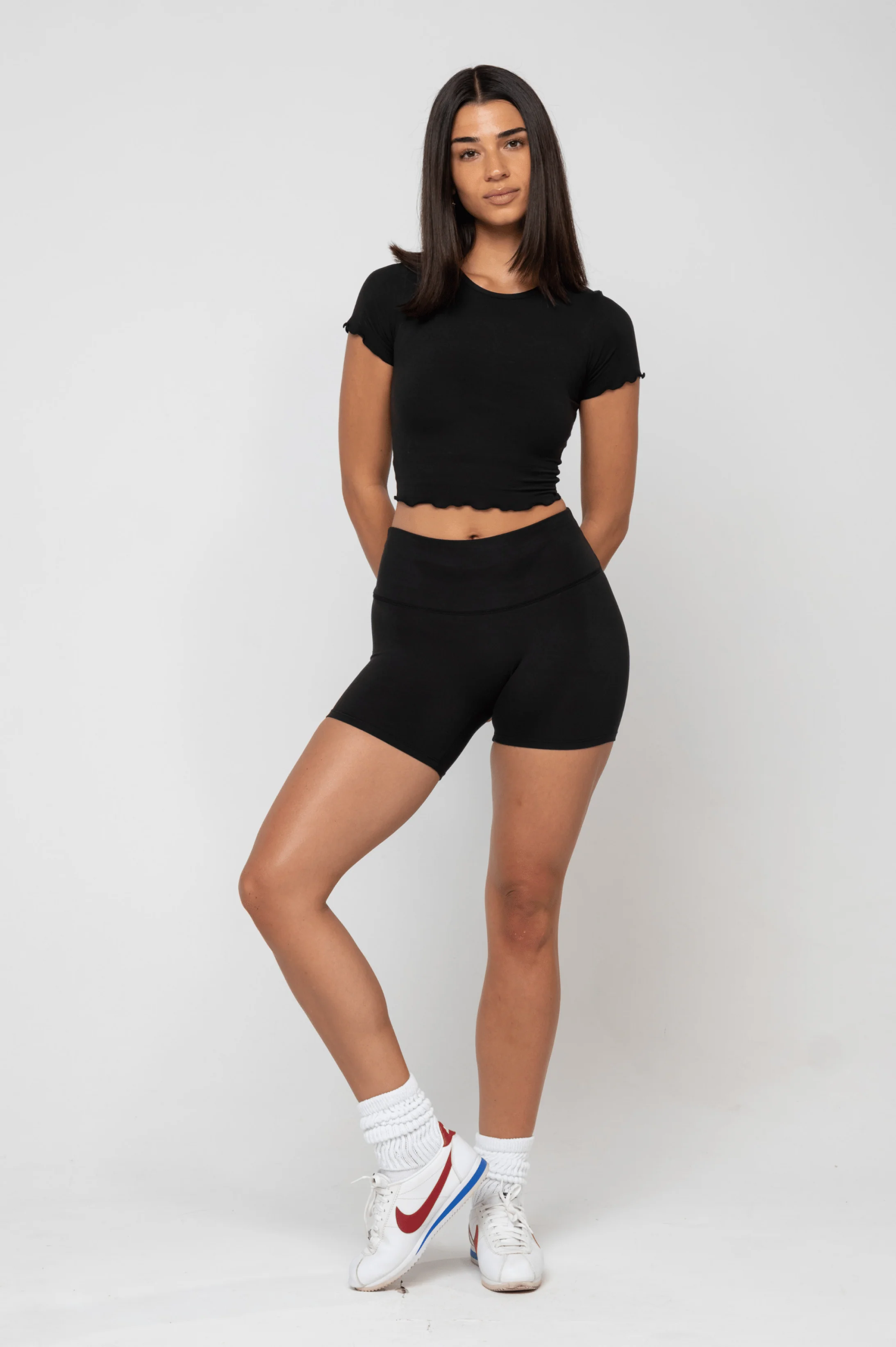 Bike Short Second Skin in Black - Image 6