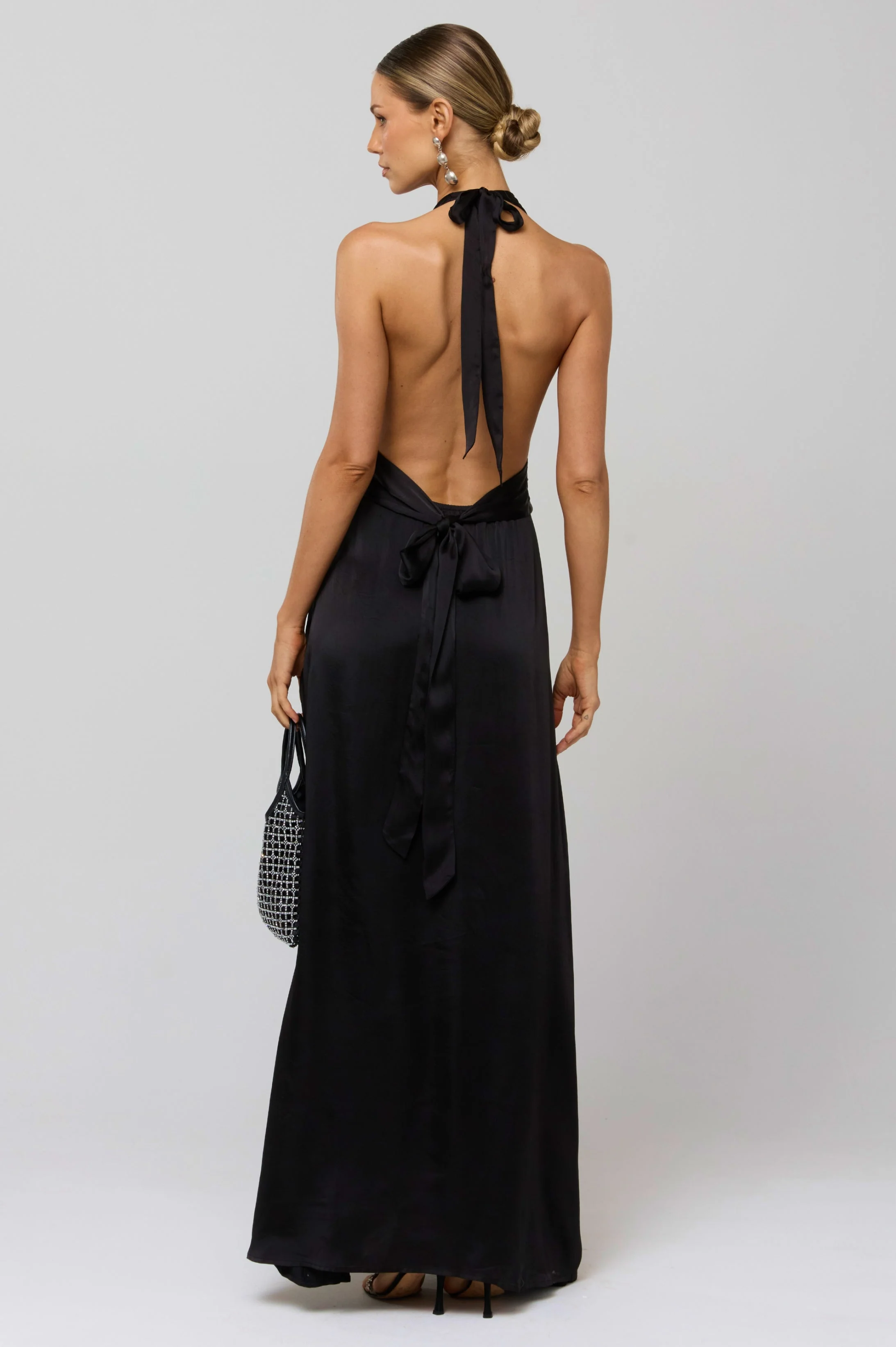 Chelsea Dress in Black - Image 4