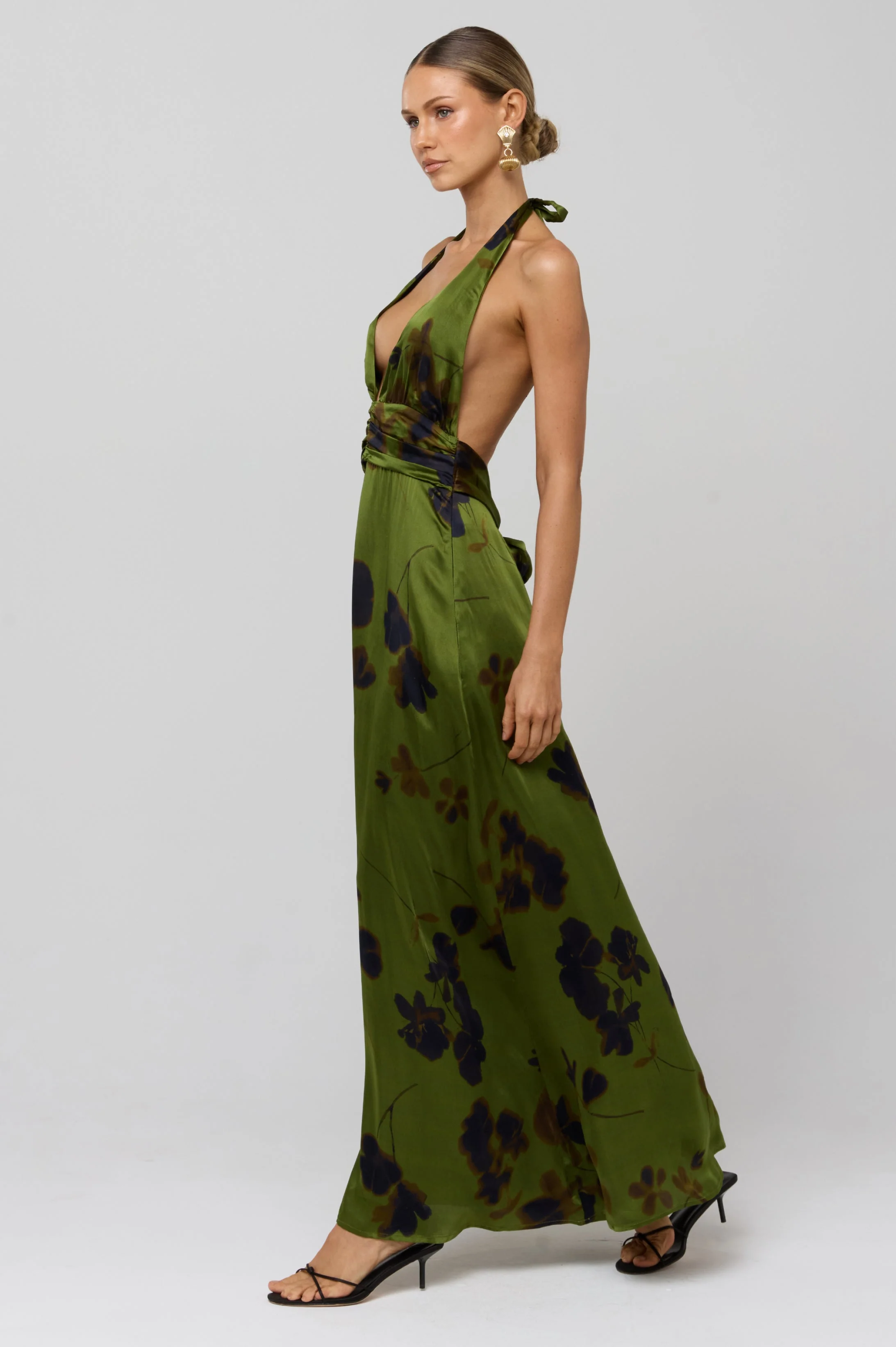 Chelsea Dress in Evergreen - Image 3
