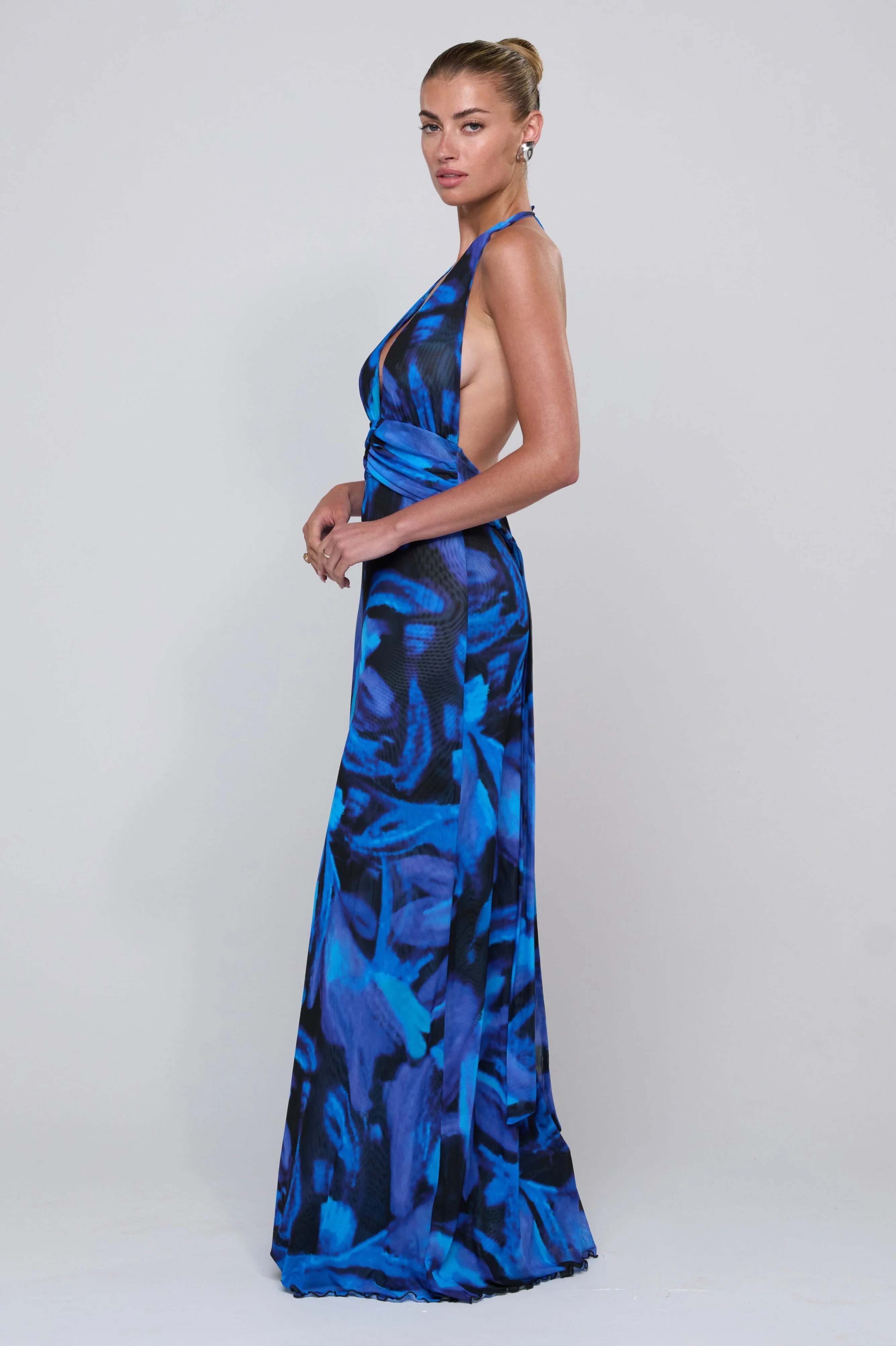 Chelsea Maxi Dress in Lagoon - Image 7