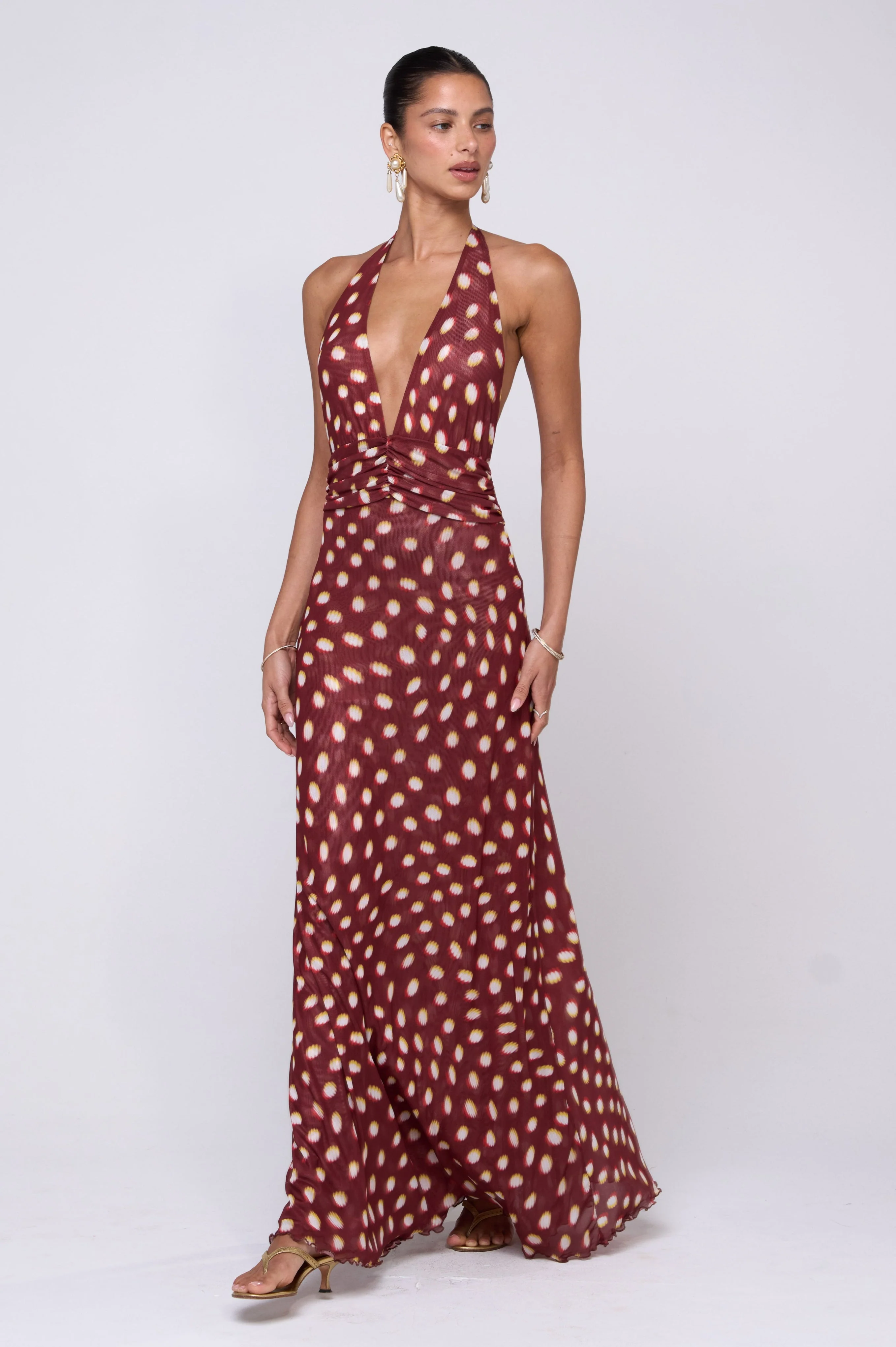 Chelsea Maxi Dress in Spice - Image 4