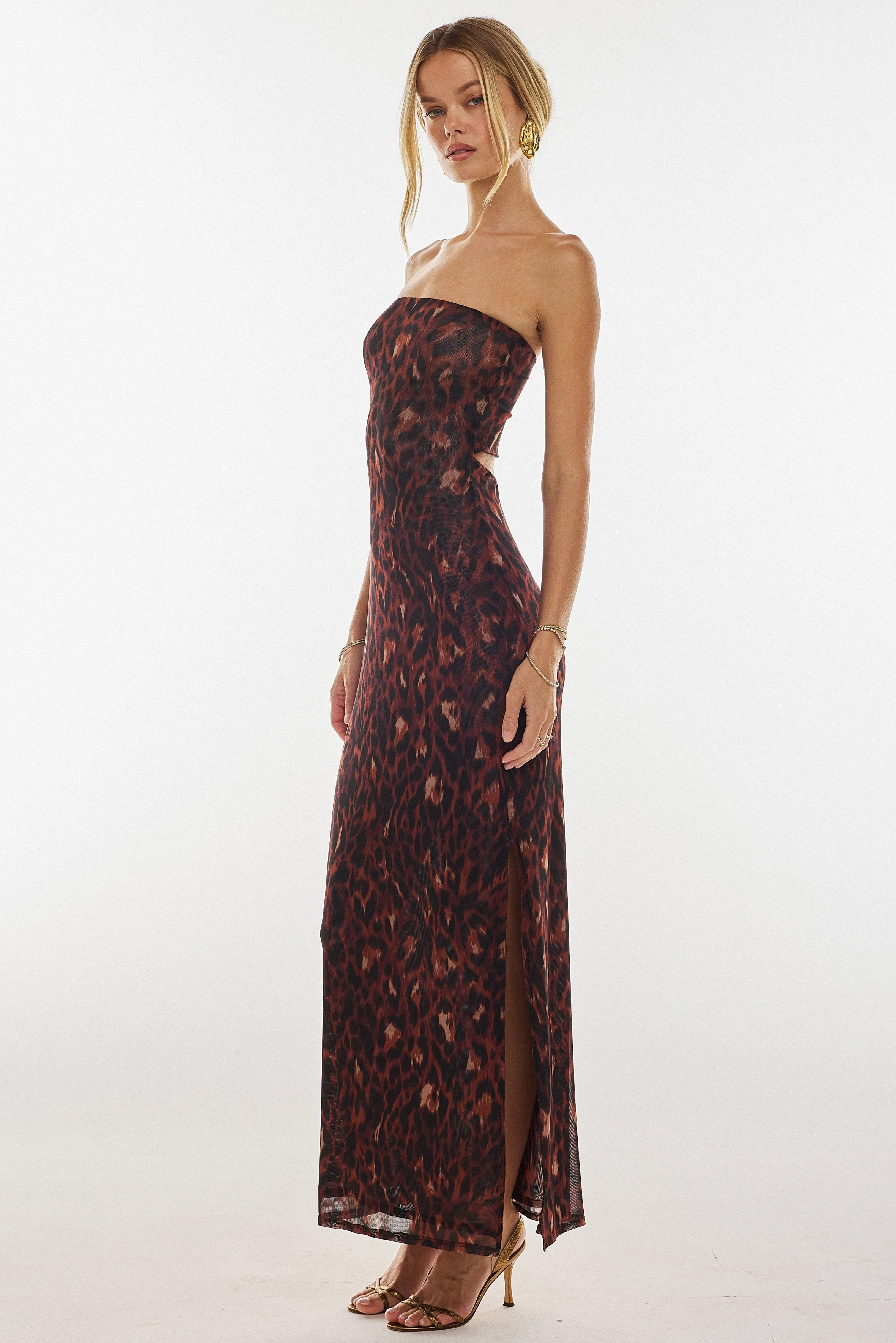 Demi Mesh Dress in Knox - Image 5