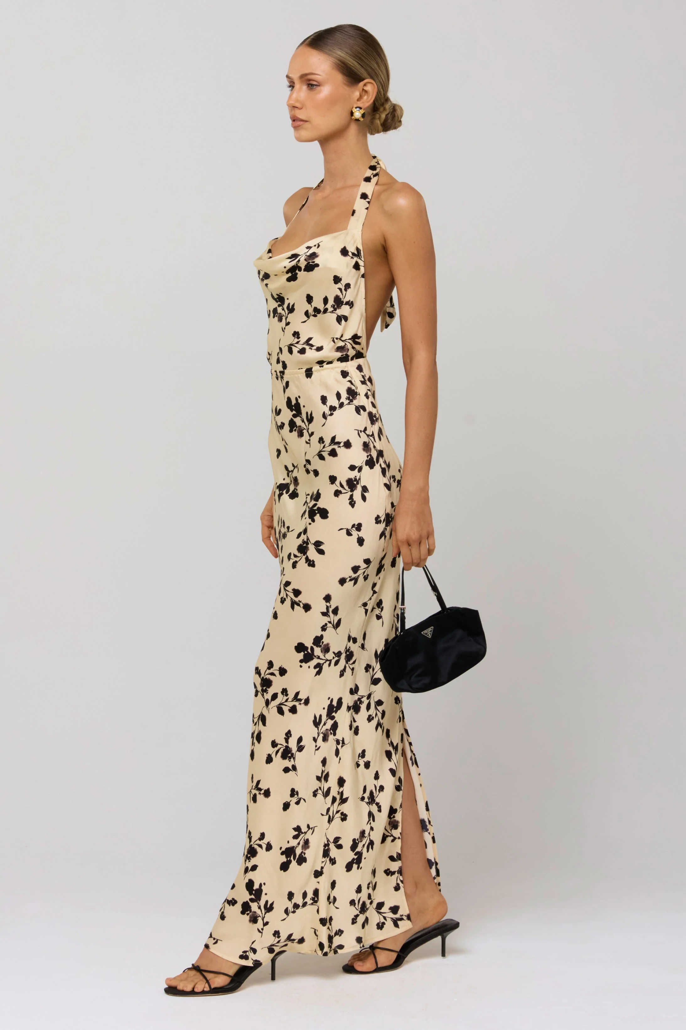 Fiona Dress in Black Dahlia - Image 5