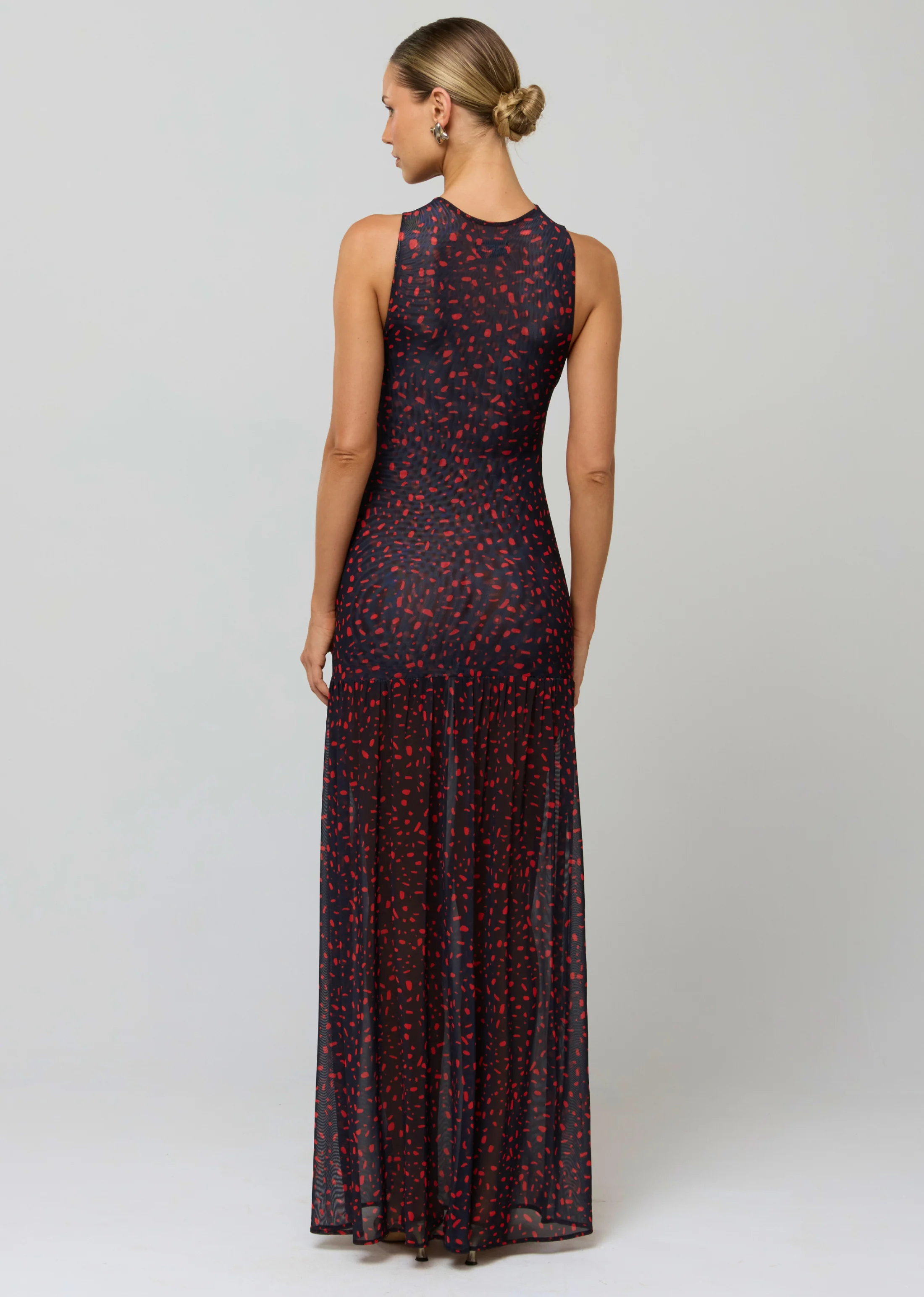 Frida Dress in Rouge - Image 3