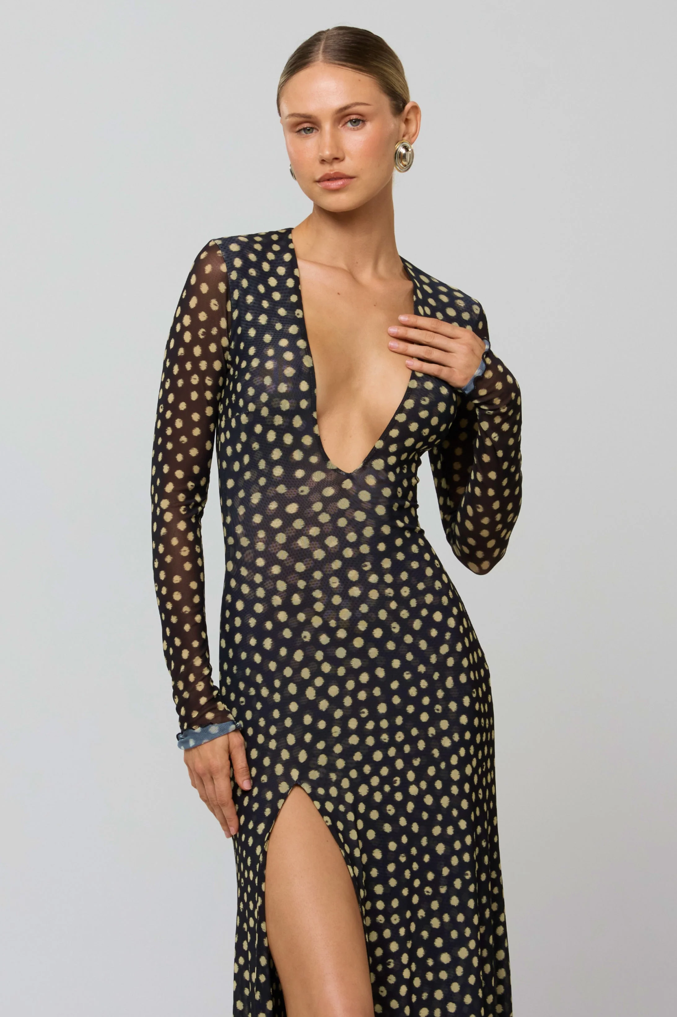 Kate Dress in Celeste - Image 4