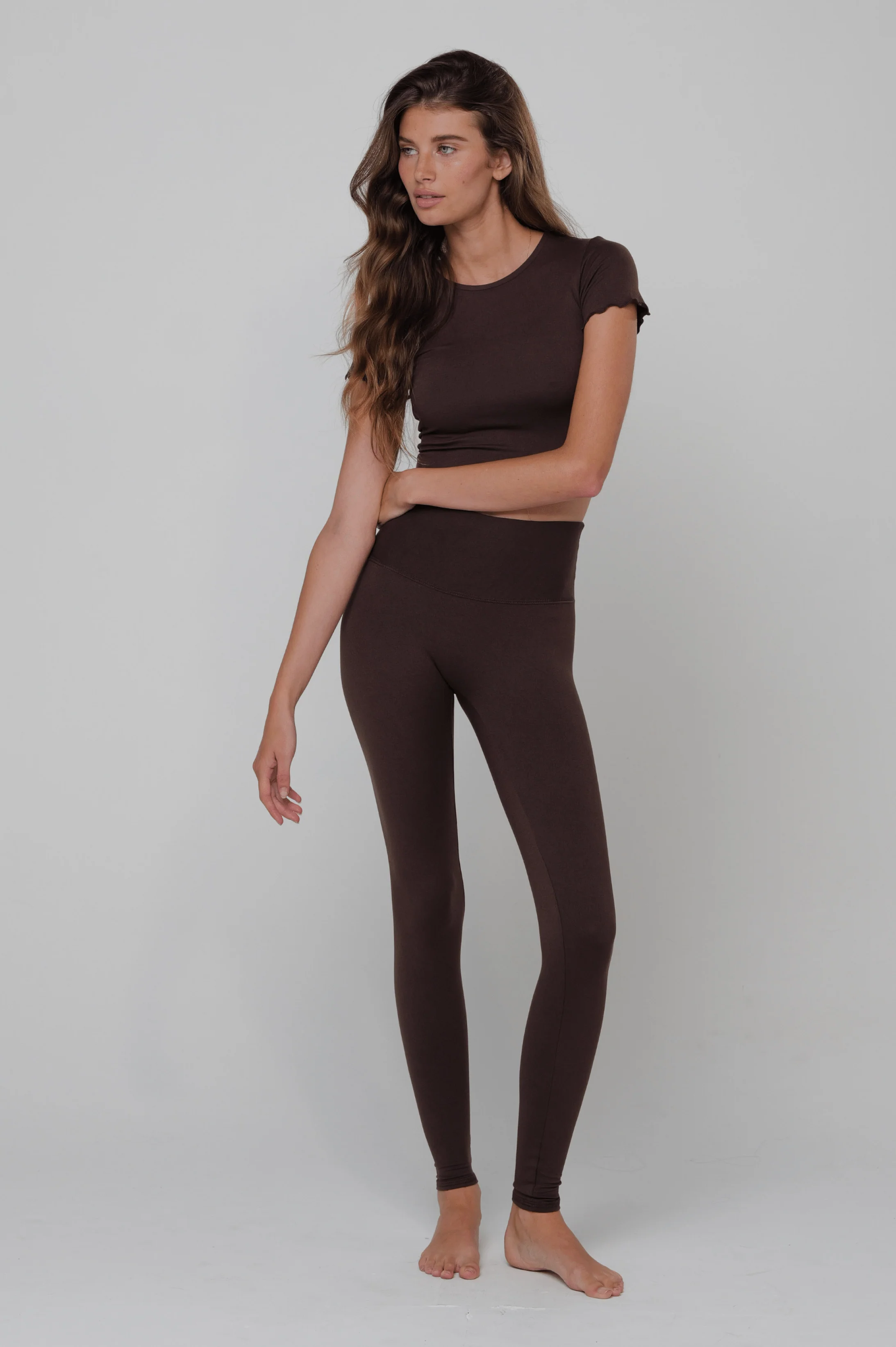 Legging in Second Skin Cacao - Image 4