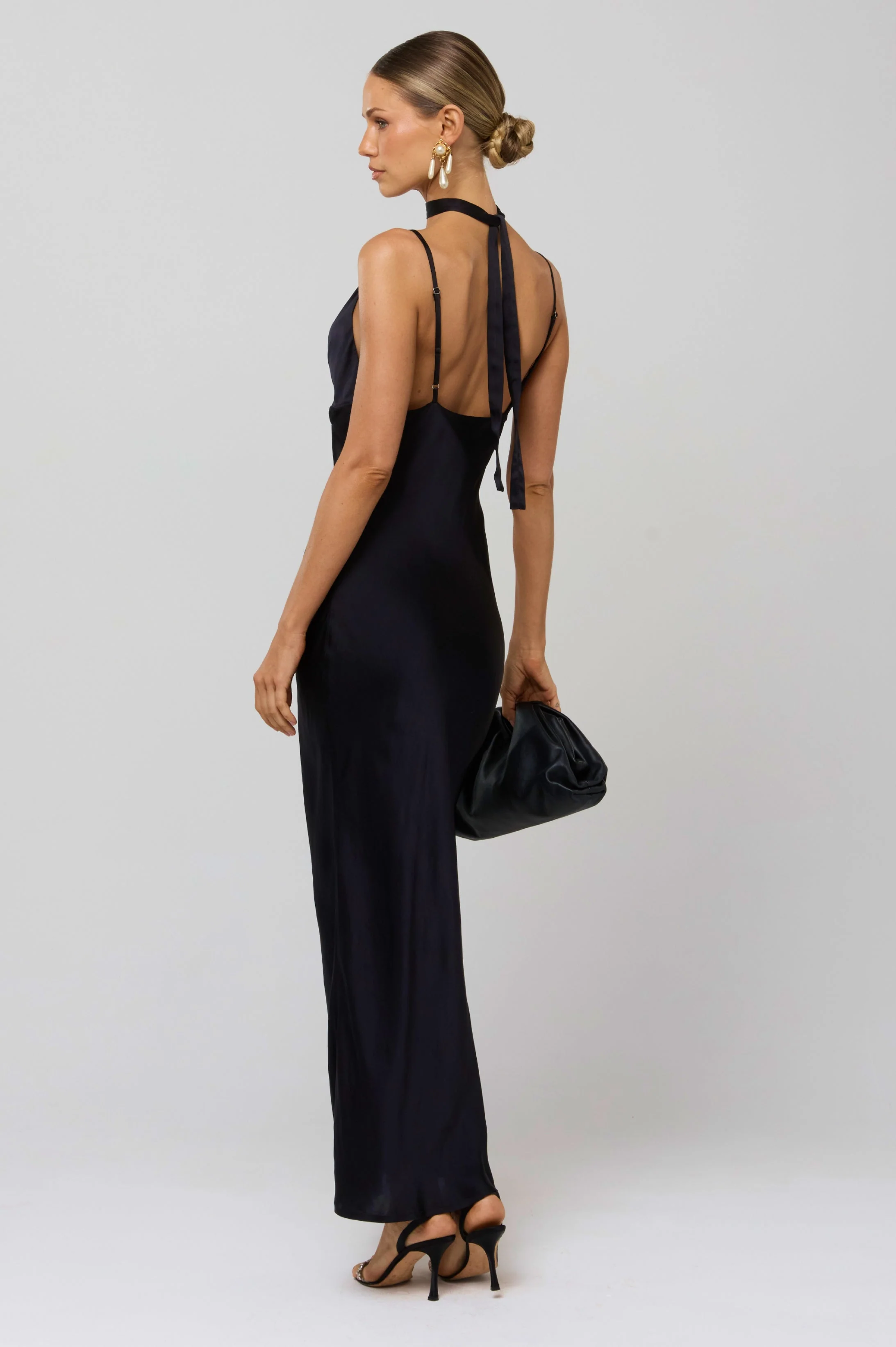 Madeline Dress in Black - Image 4