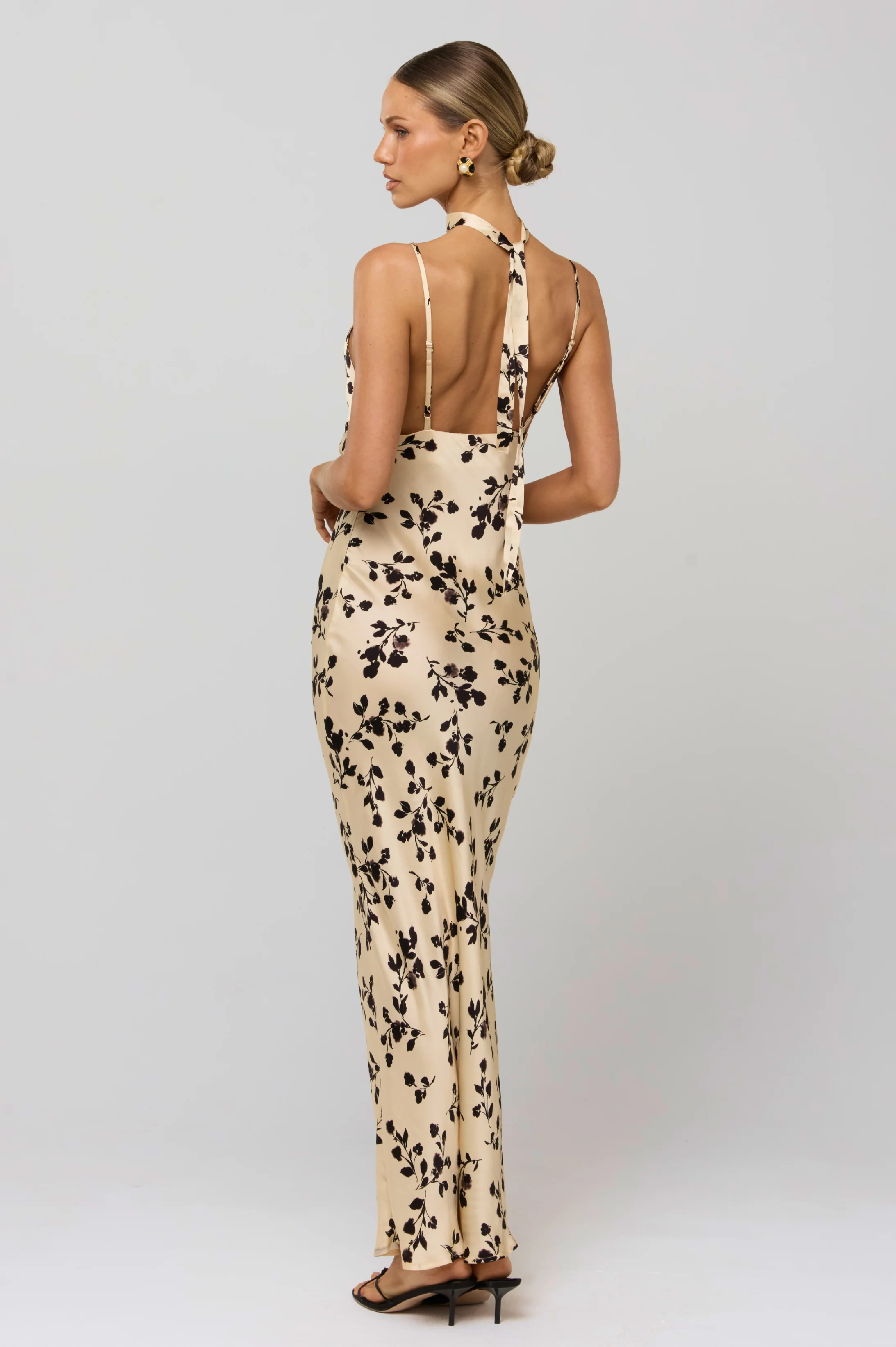 Madeline Dress in Black Dahlia - Image 5