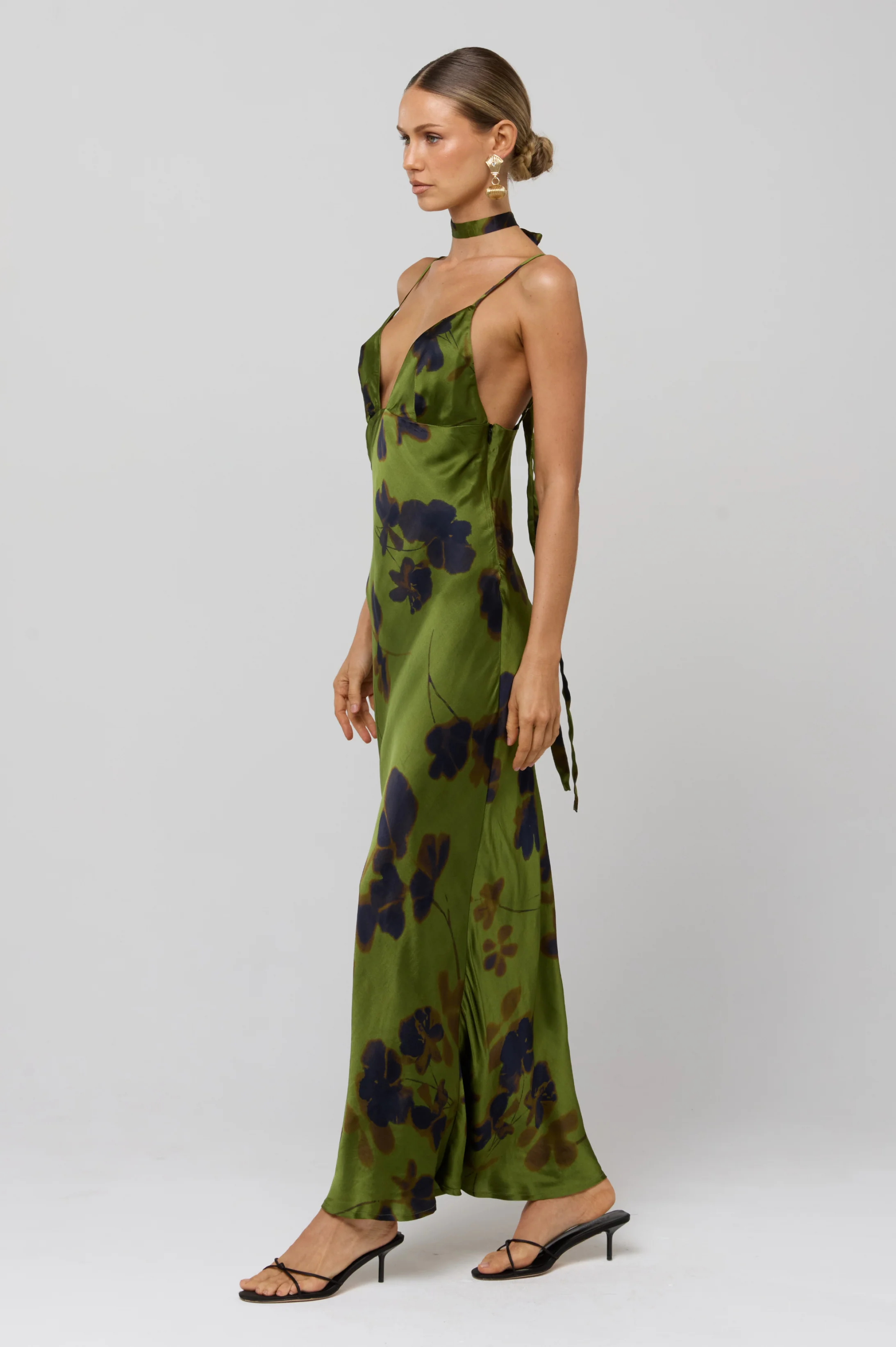 Madeline Dress in Evergreen - Image 4