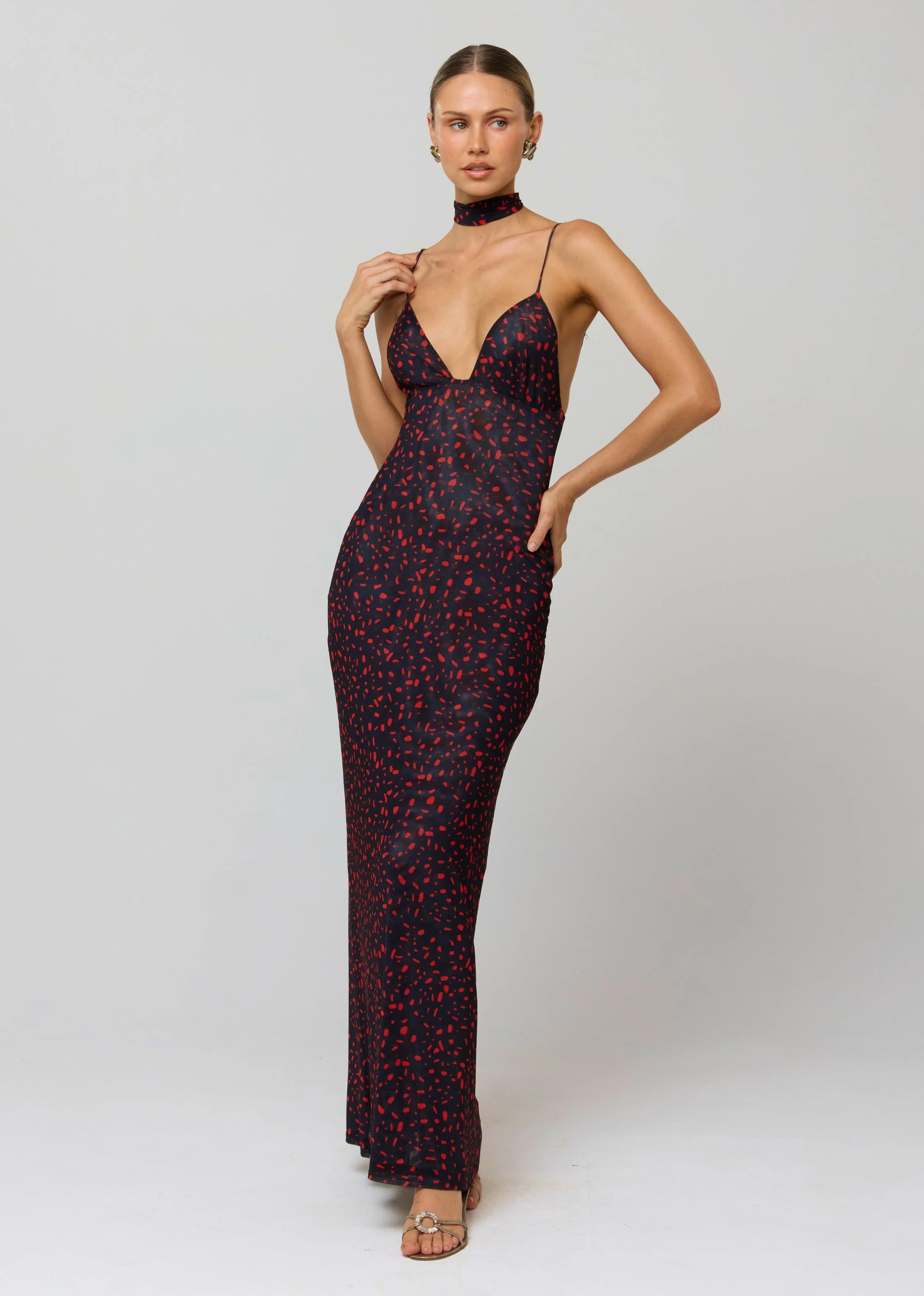 Madeline Dress in Rouge - Image 4