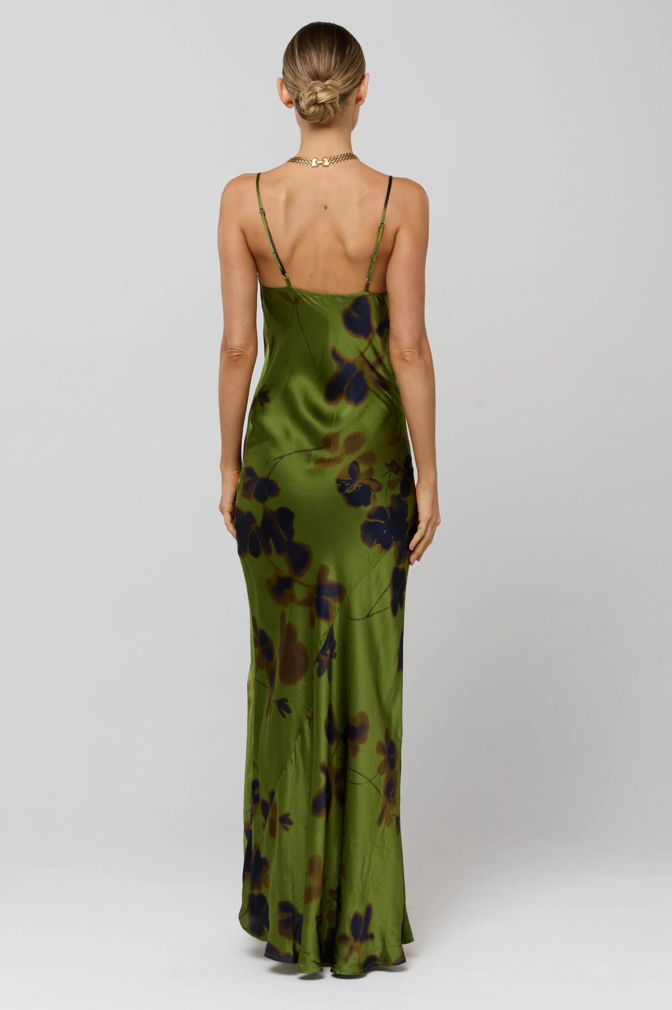 Margot Dress in Evergreen - Image 4