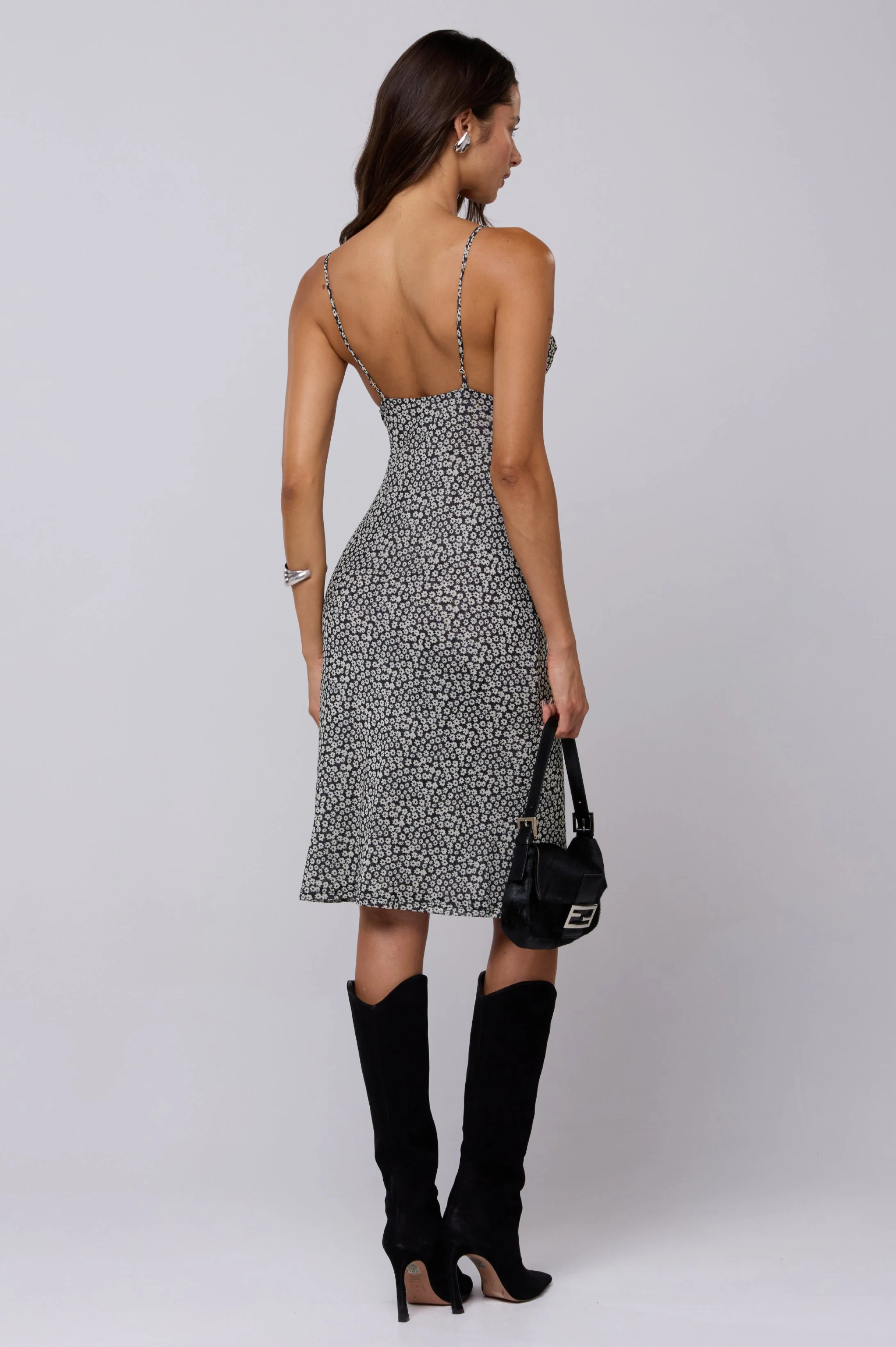 Matilda Midi Dress in Flores - Image 3