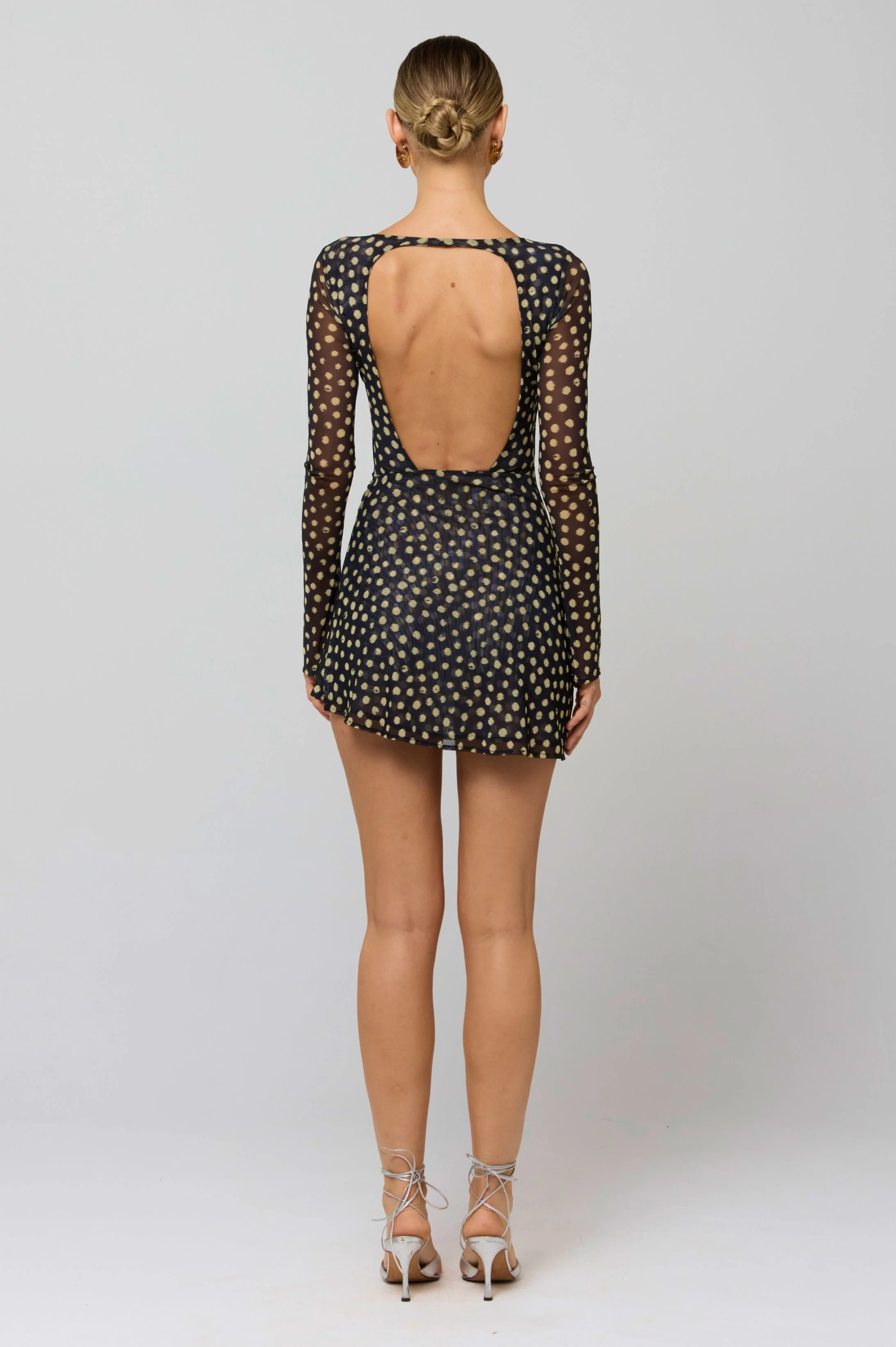 Mia Mini Dress in Celeste - Image 3