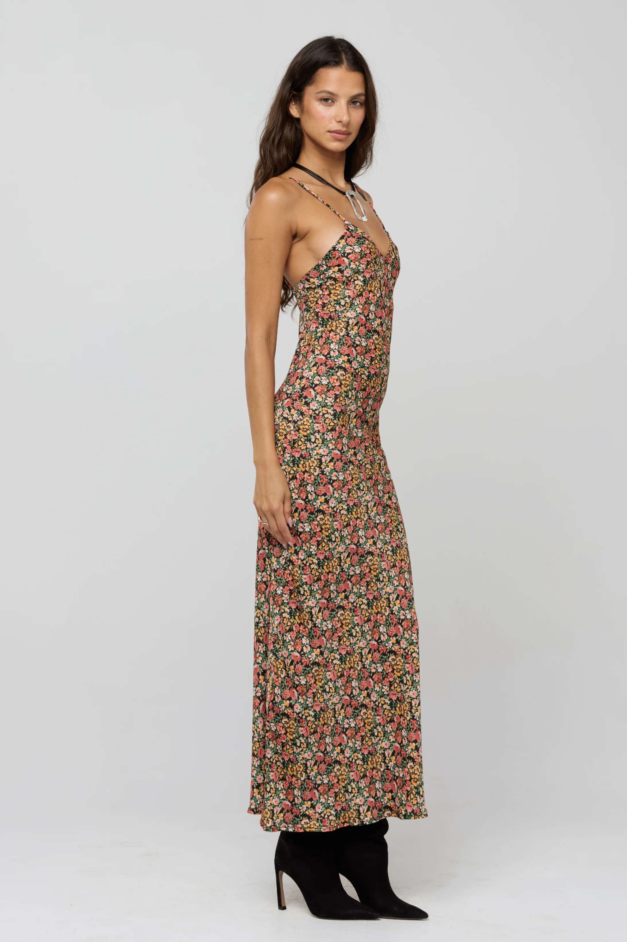 Micah Dress in Fig - Image 3