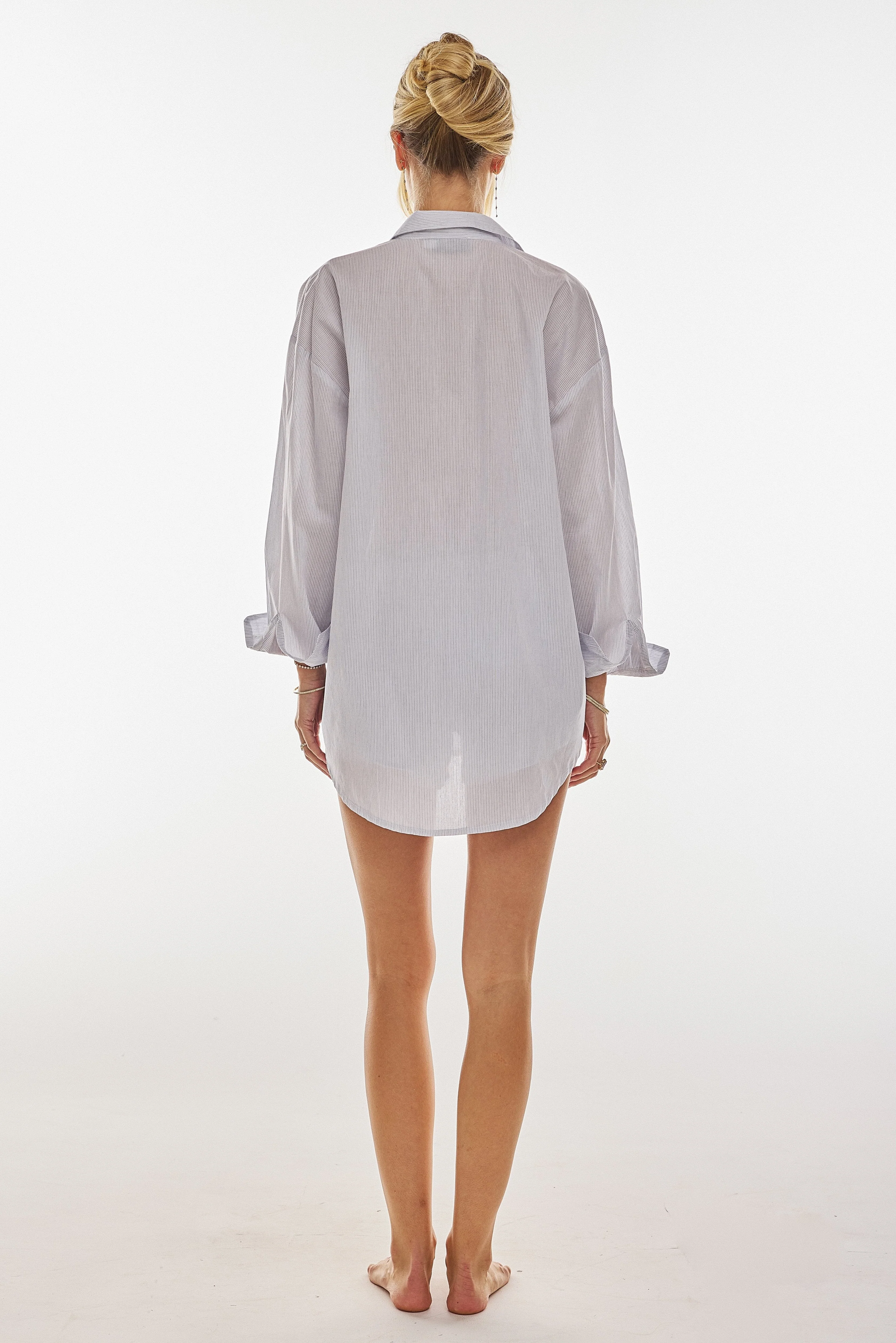 Monica Blouse in Cloud - Image 5