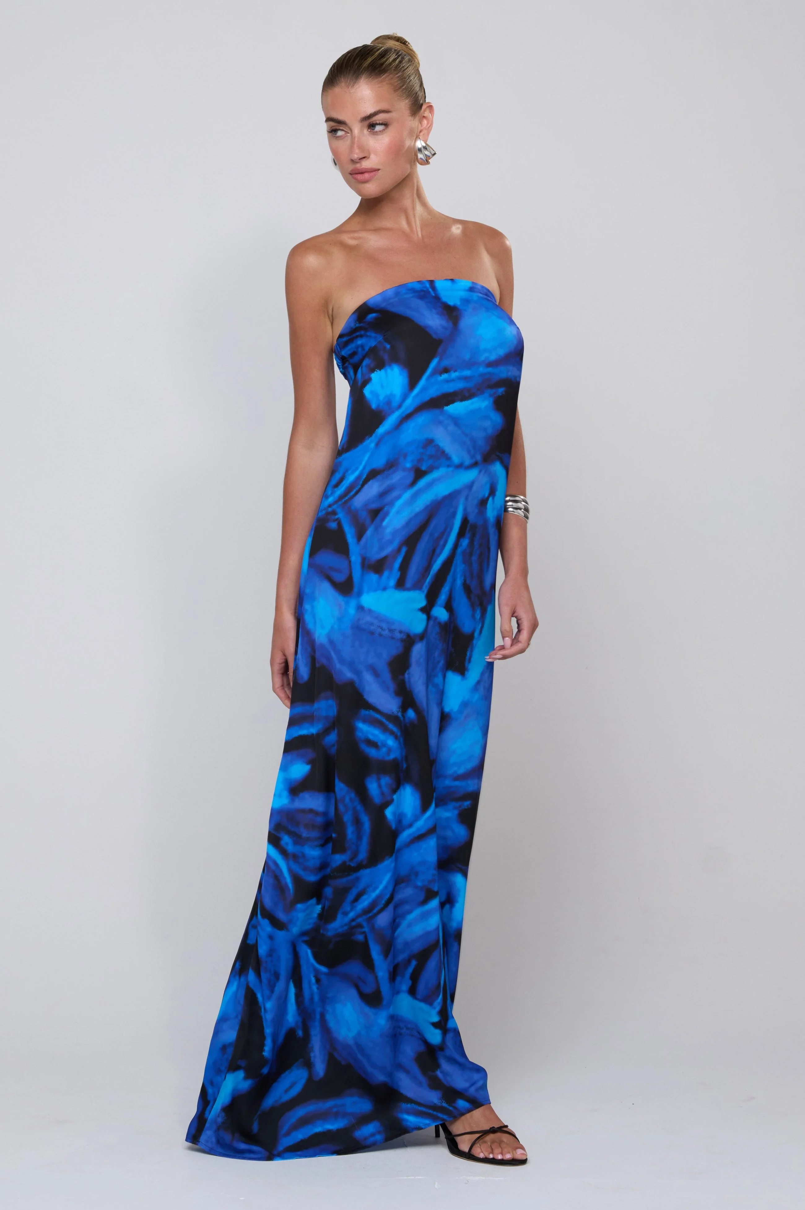Ophelia Maxi Dress in Lagoon - Image 3