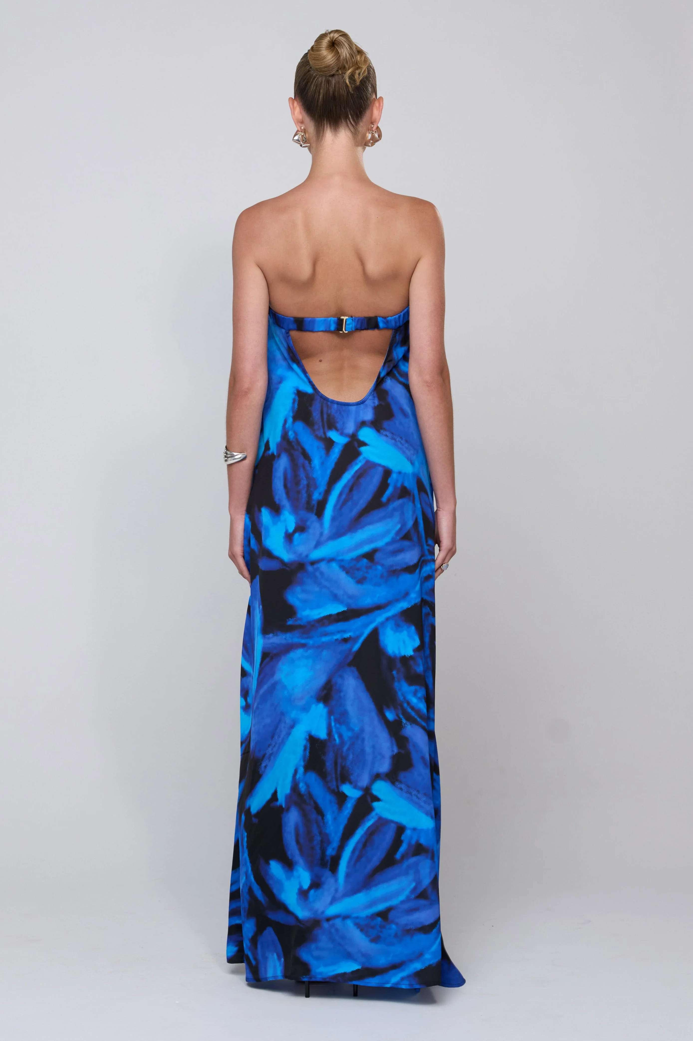 Ophelia Maxi Dress in Lagoon - Image 4
