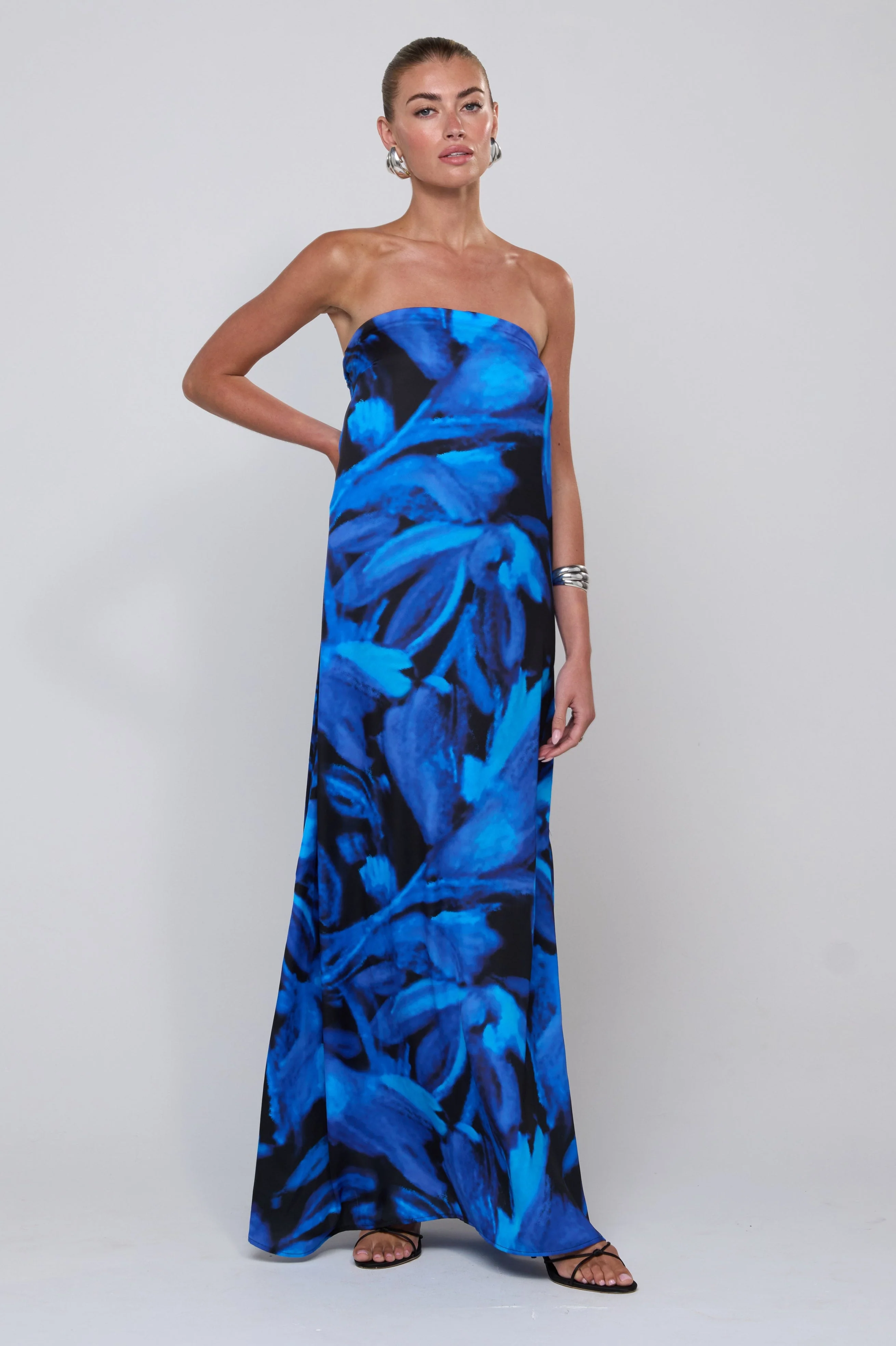 Ophelia Maxi Dress in Lagoon - Image 5