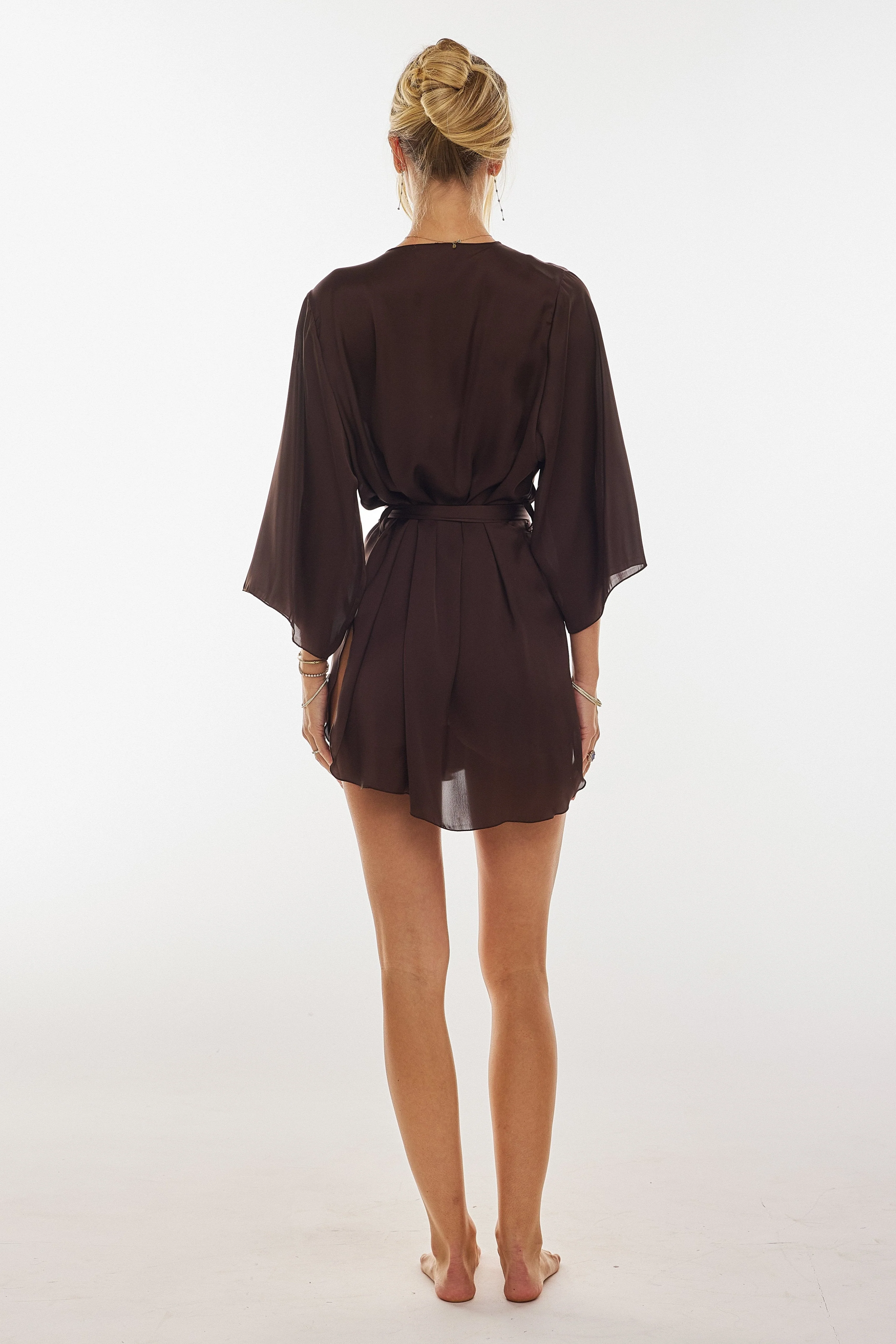 Pamela Robe in Chocolate - Image 3