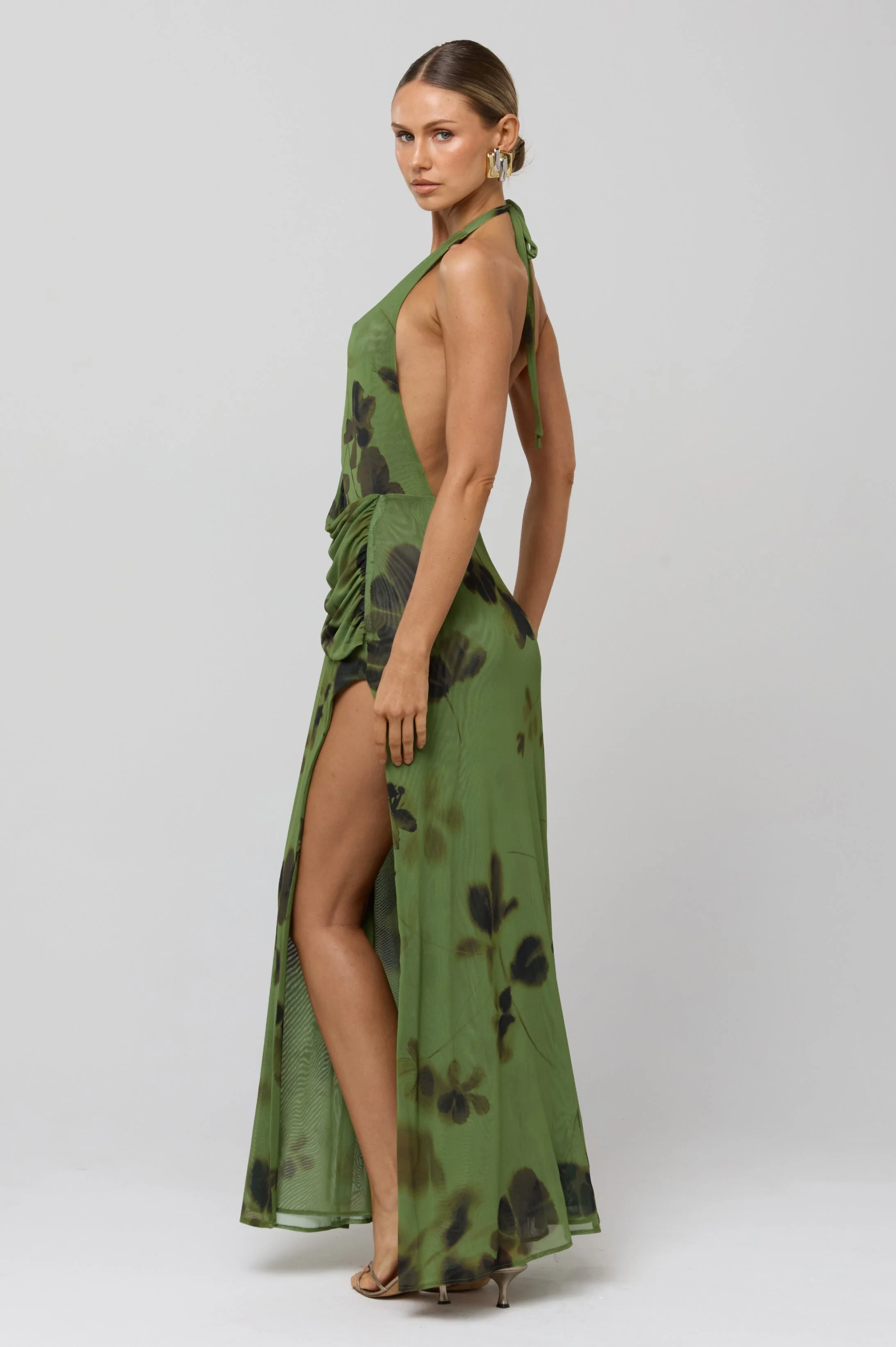 Scarlett Dress in Evergreen - Image 3