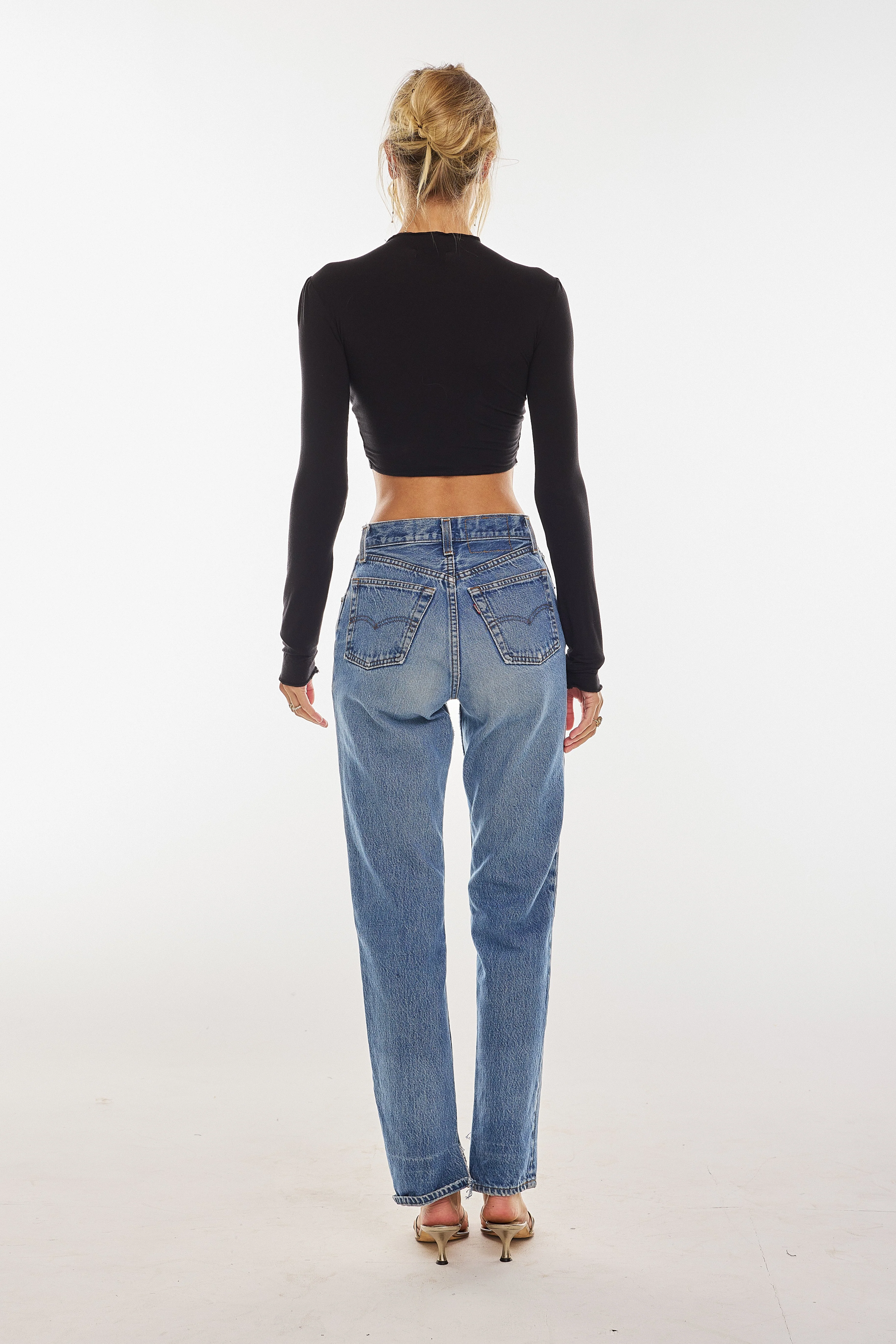 Shelby Top Second Skin in Black - Image 6