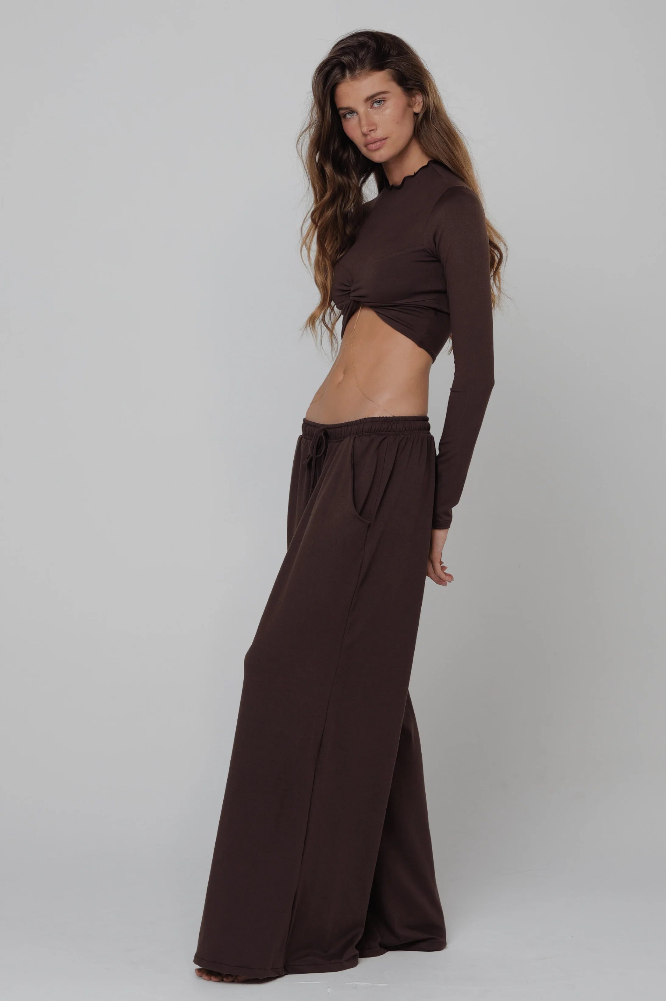 Shelby Top Second Skin in Cacao - Image 3