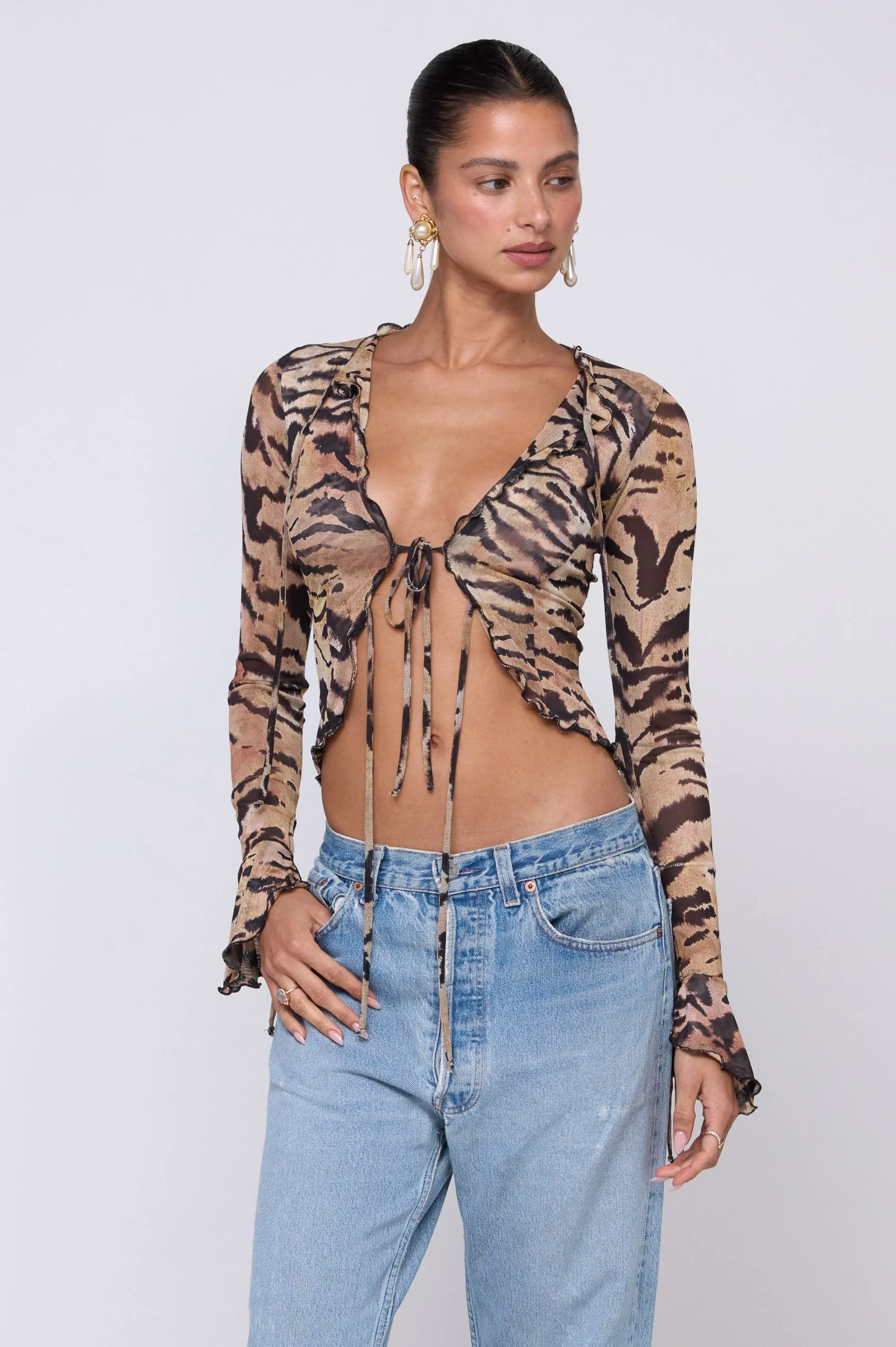 Tezza Top in Zara - Image 5