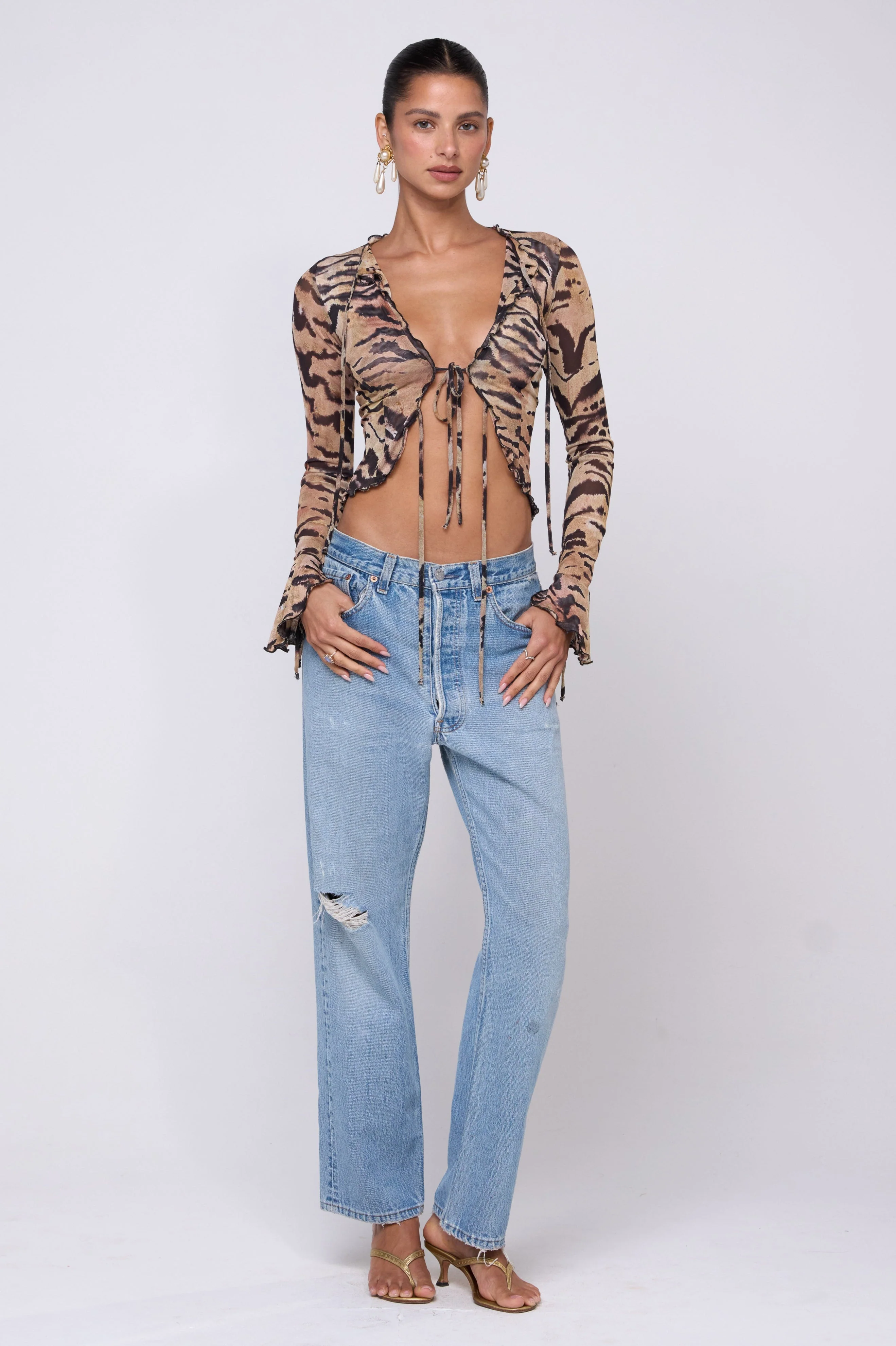 Tezza Top in Zara - Image 6